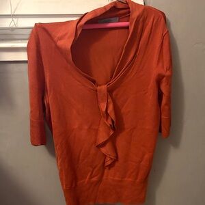 Classiques Entier Vibrant Orange Sweater